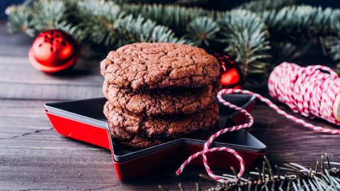 Christmas Chocolate Cookies - A great Joy