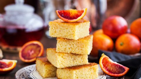 Orange Polenta Cake - So Fresh And Tasty