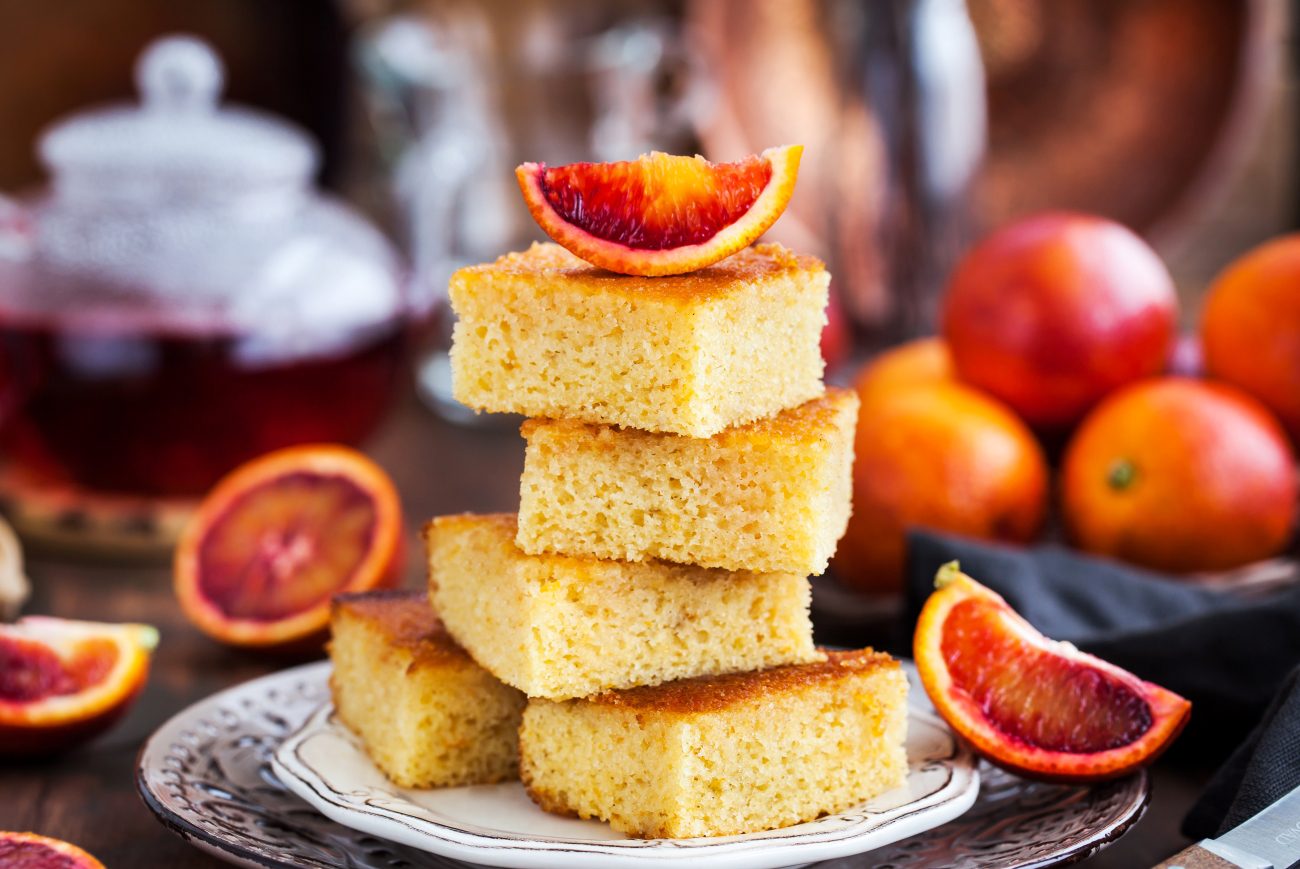 Orange Polenta Cake